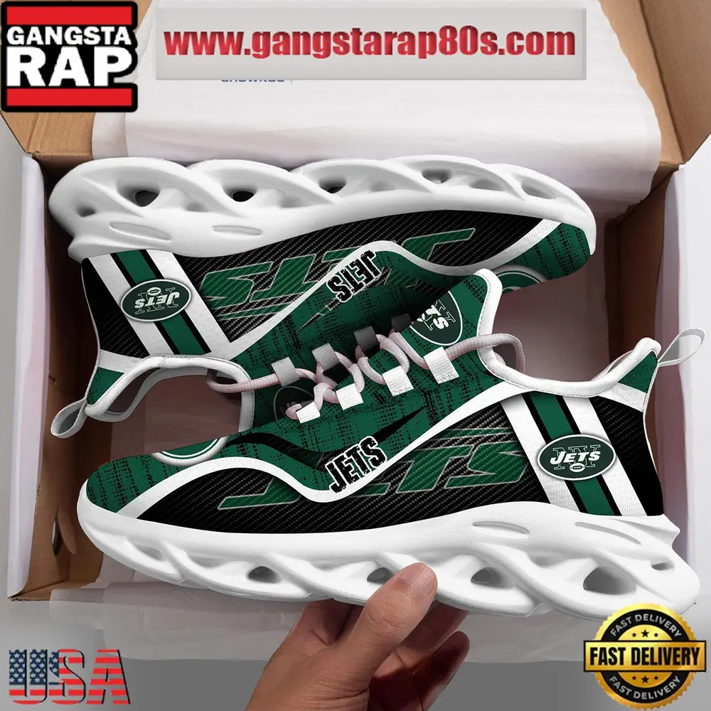 National Football League New York Jets Unique Air Max Shoes Air Cushion Sneakers