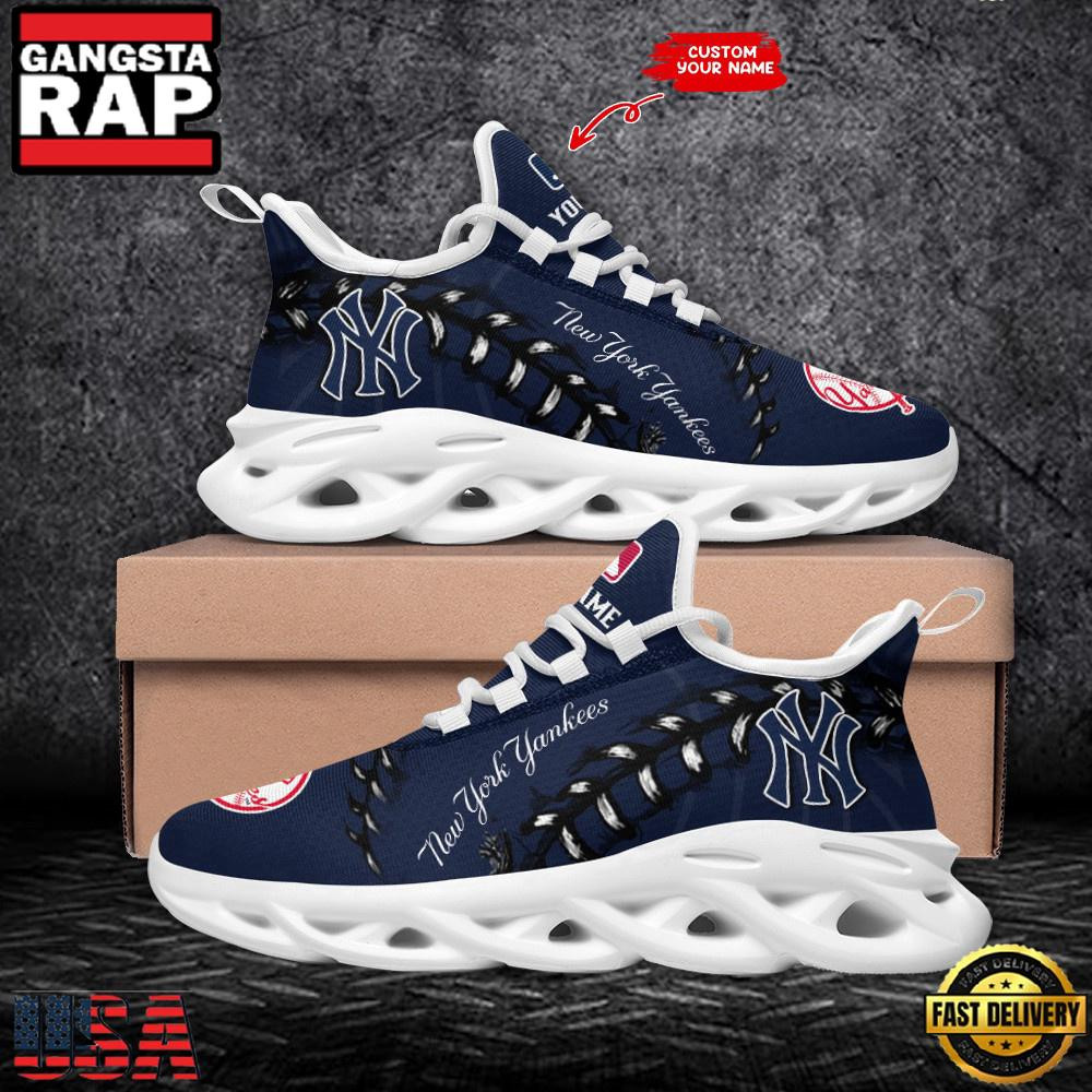 National Football League New York Yankees Baseball Air Max Shoes Air Cushion Sneakers