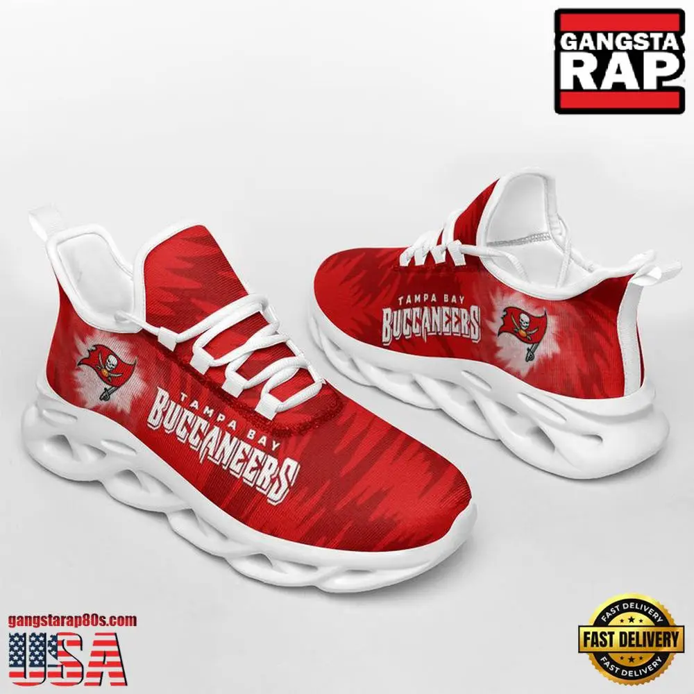 National Football League Tampa Bay Buccaneers Zebra Sport Team Air Max Shoes Air Cushion Sneakers