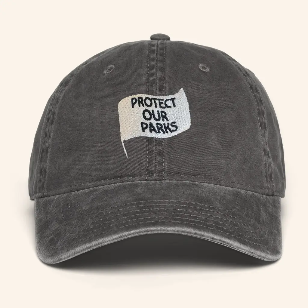 National Park After Dark Merch Protect Our Parks Embroidered Hat Gift Ideas For Dad -WearandDecor