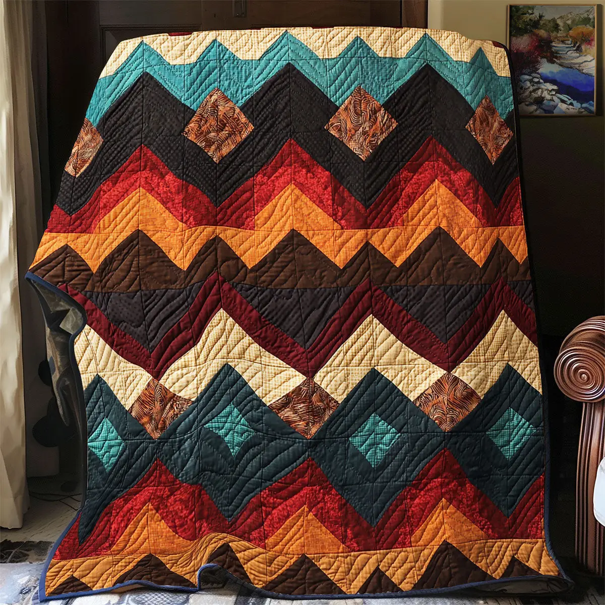 Native American Quilt Blankets Luxury Mother's Day Gifts