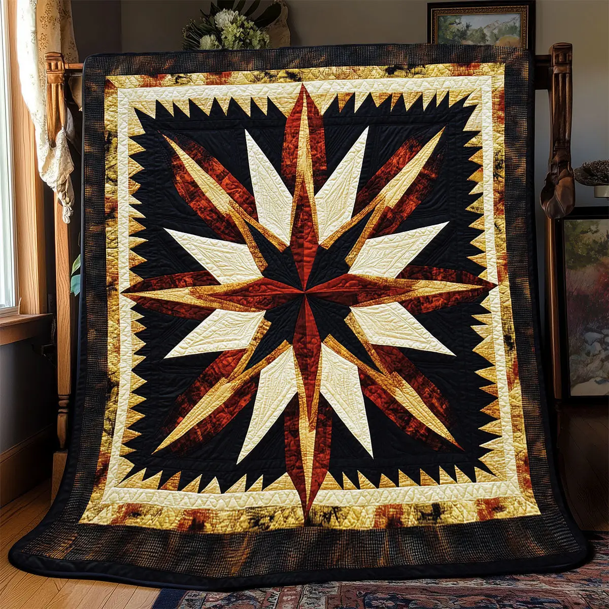 Native American Star Quilt Blankets Best Father's Day Gifts For First Time Dad