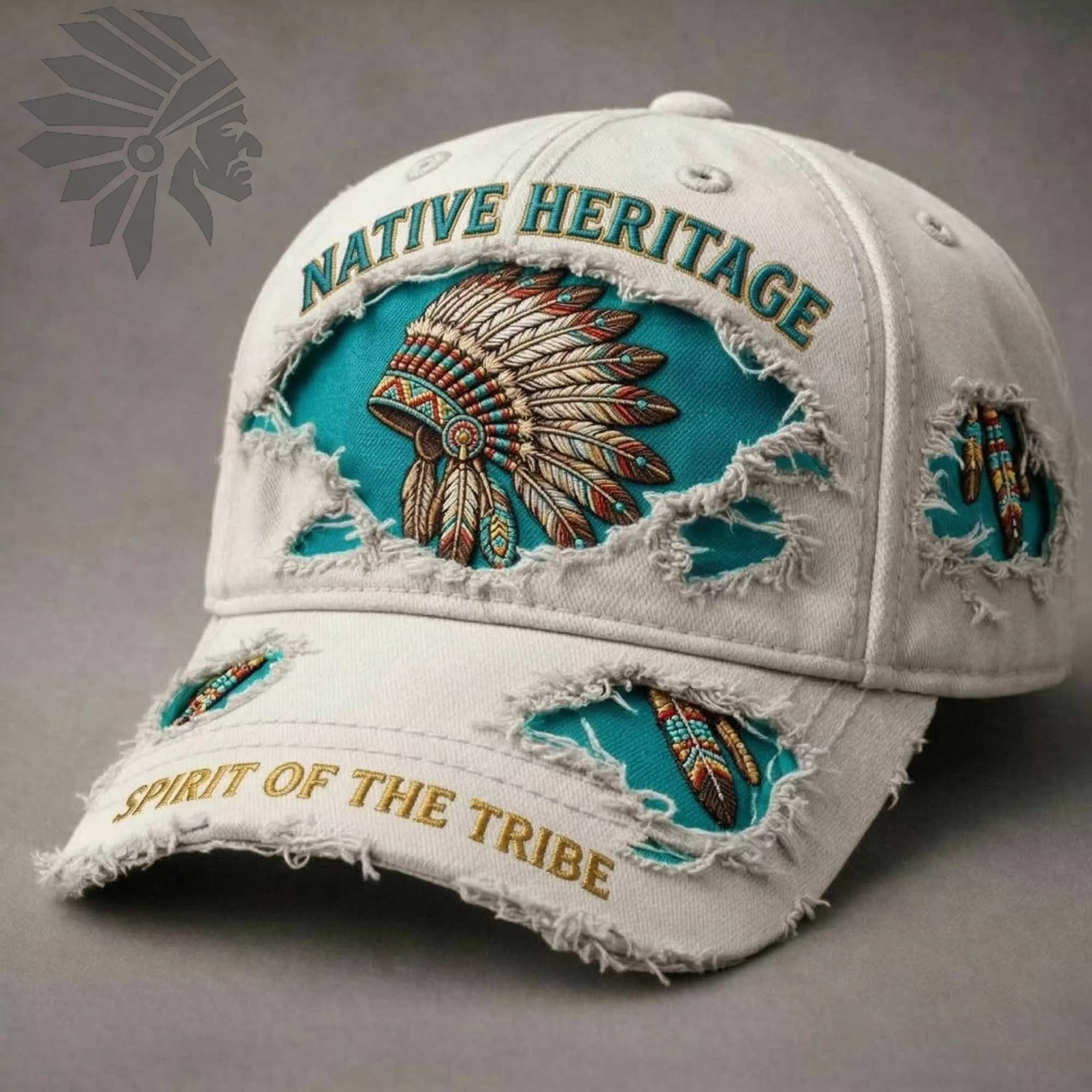 Native Heritage Dad Hat Spirit Of The Tribe Ball Cap Gift For Brother Native Heritage Dad Hat Spirit Of The Tribe Ball Cap Gift For Brother - Image 1