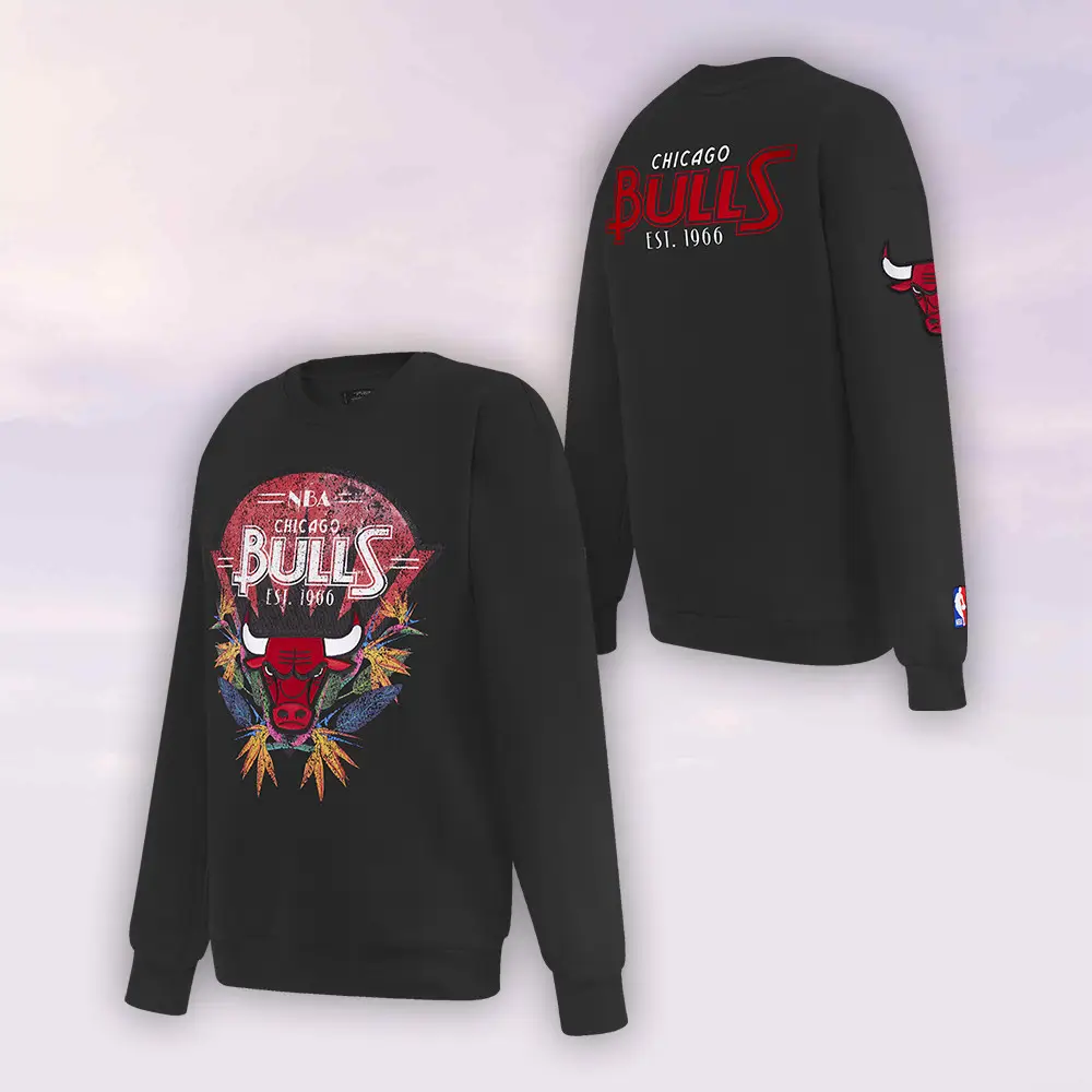 NBA Chicago Bulls Paradise Sweatshirt Est 1966 Clothes Best Gift Ideas For Men NBA Chicago Bulls Paradise Sweatshirt Est 1966 Clothes Best Gift Ideas For Men - Image 1