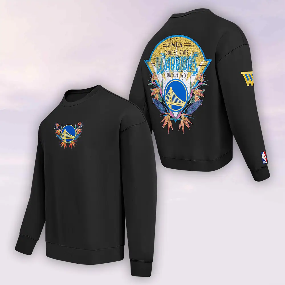 NBA Golden State Warriors Paradise Sweatshirt Est 1946 Apparel Dad Gifts