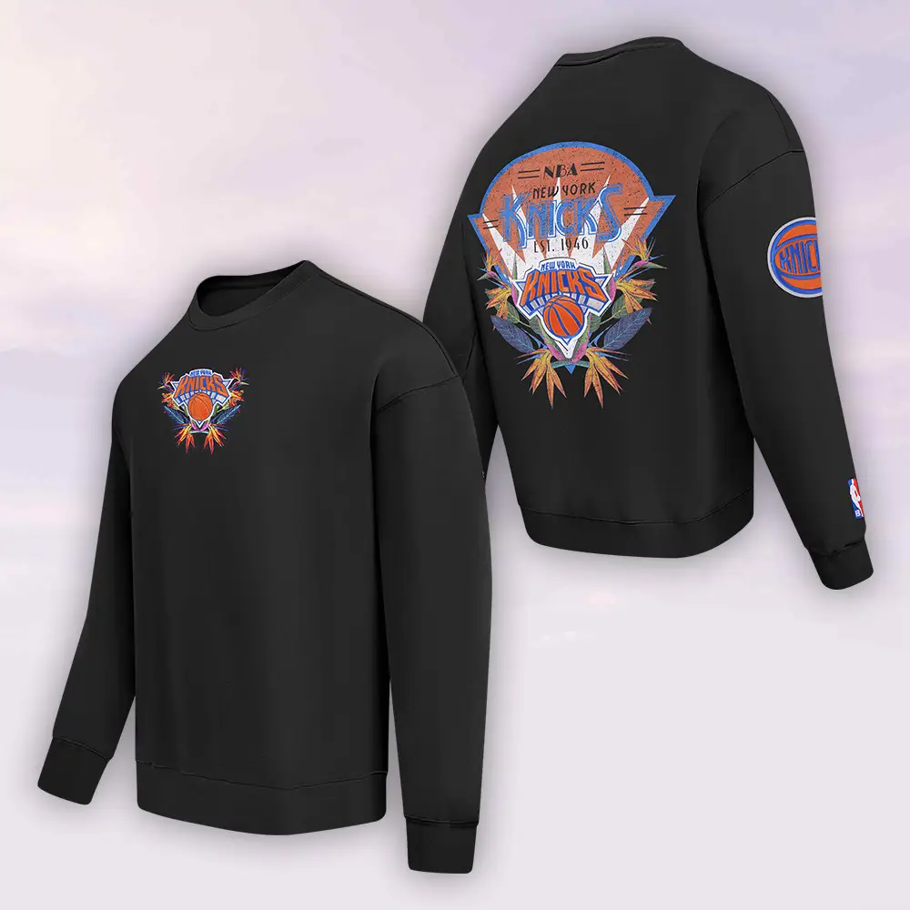 NBA New York Knicks Paradise Sweatshirt Est 1946 Apparel Happy Fathers Day Gifts