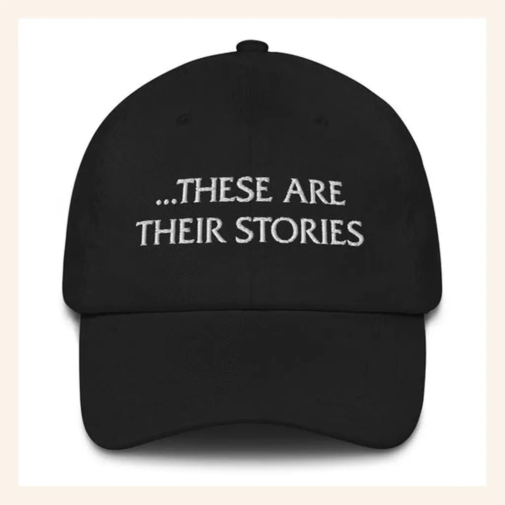 NBC Merch SVU These Are Their Stories Embroidered Hat Gifts For Dad -WearandDecor