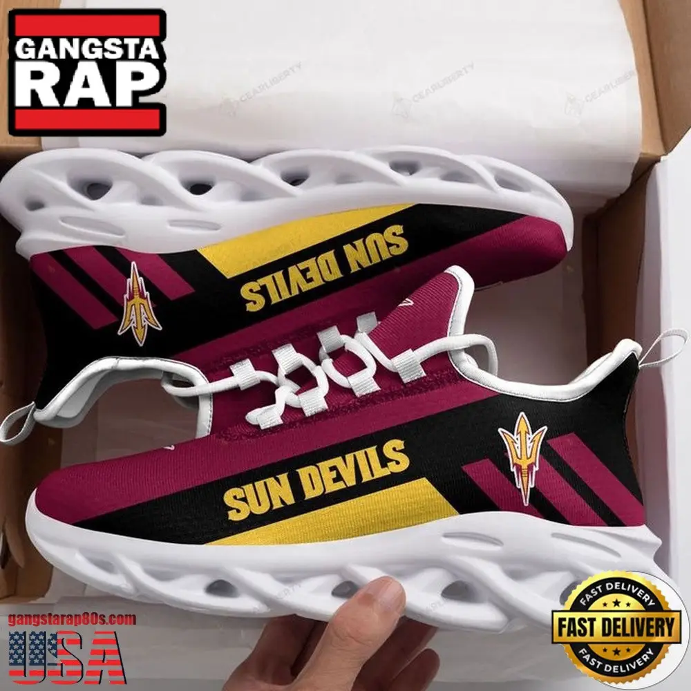 NCAA Arizona State Sun Devils Unique Air Max Shoes Air Cushion Sneakers