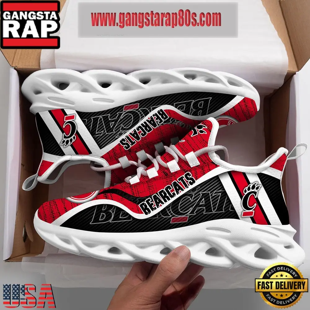 NCAA Cincinnati Bearcats Air Max Shoes Air Cushion Sneakers