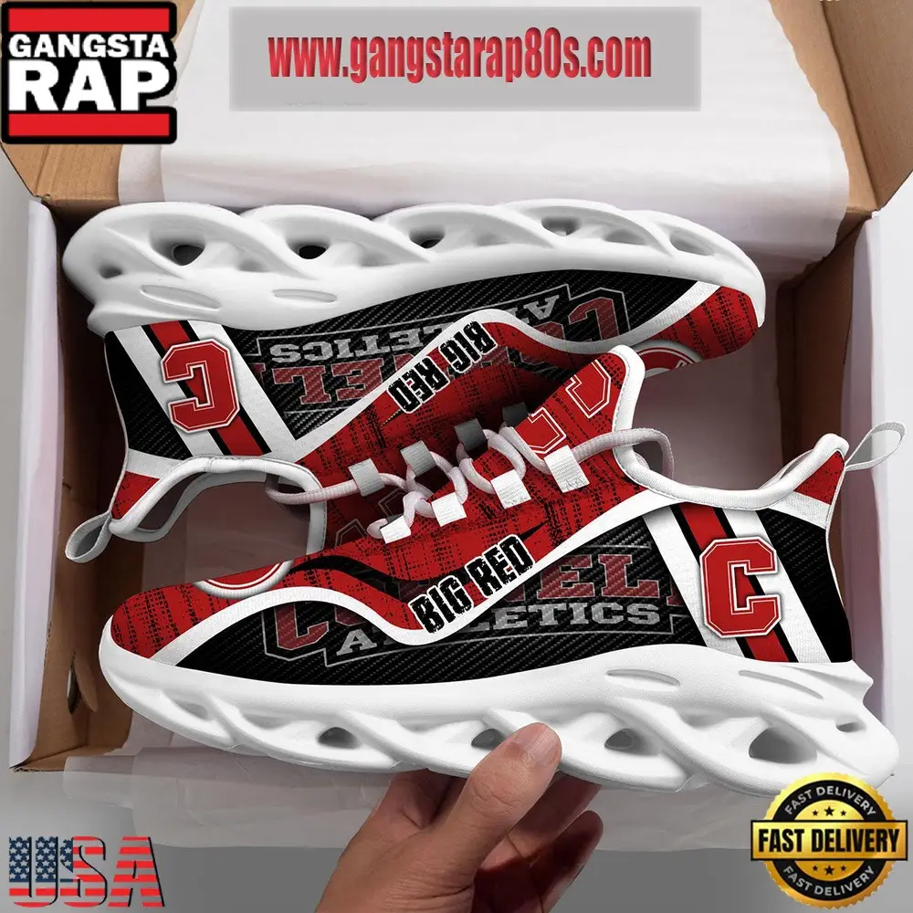 NCAA Cornell Big Red Air Max Shoes Air Cushion Sneakers