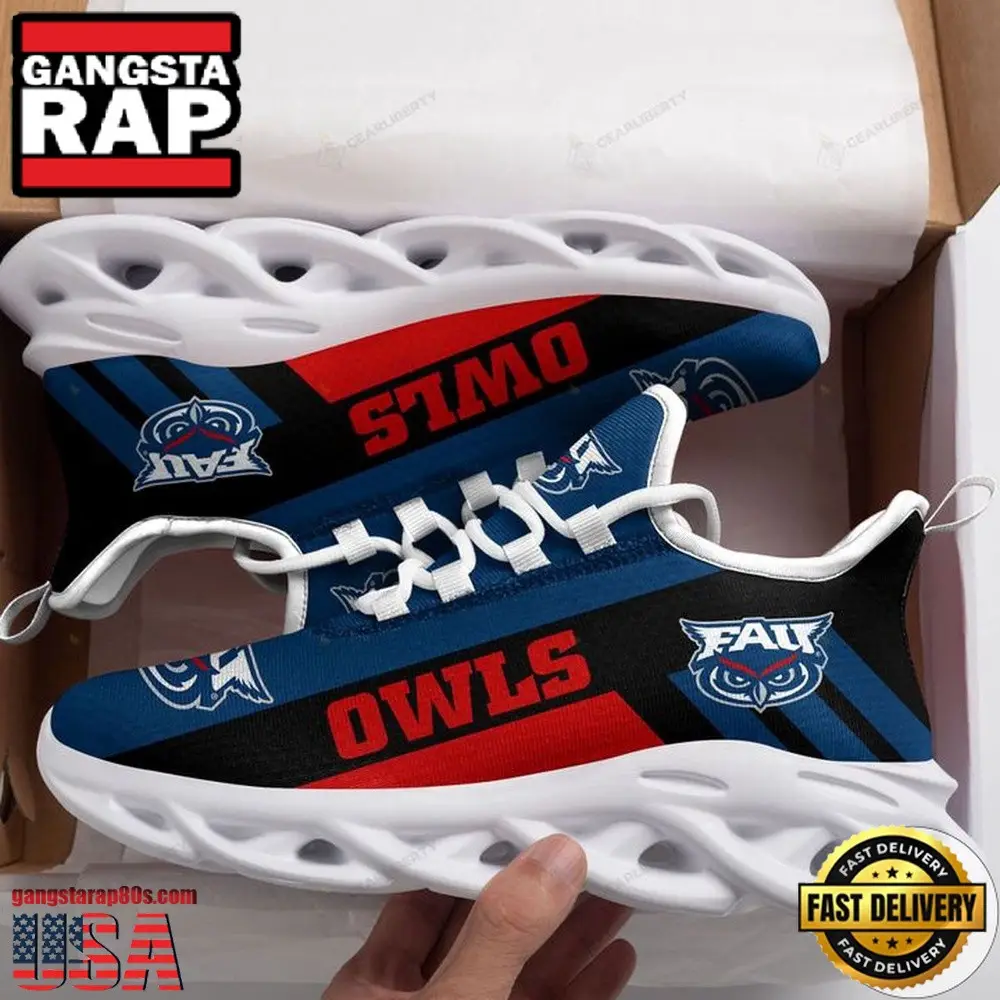 NCAA Florida Atlantic Owls Unique Air Max Shoes Air Cushion Sneakers NCAA Florida Atlantic Owls Unique Air Max Shoes Air Cushion Sneakers - Image 1