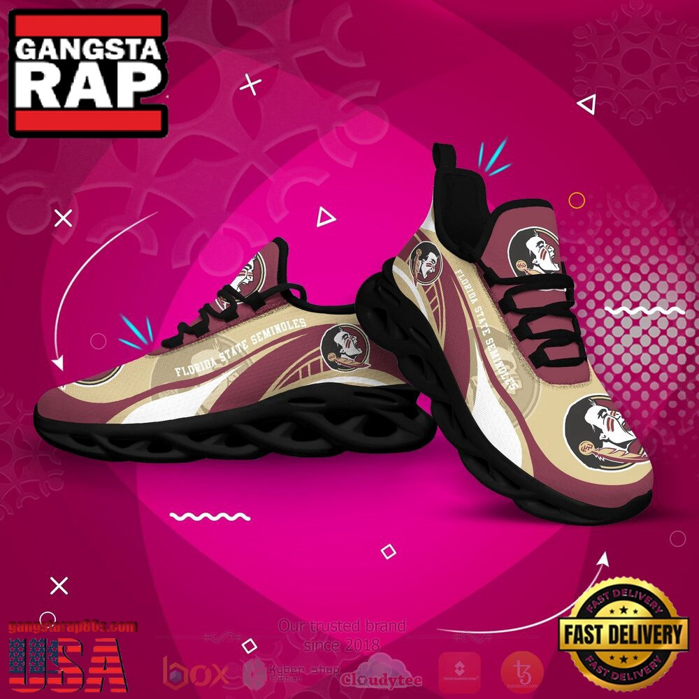 NCAA Florida State Seminoles Football Clunky Unique Air Max Shoes Air Cushion Sneakers