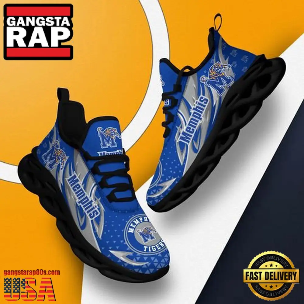 NCAA Memphis Tiger Clunky Max Soul High Top Shoes NCAA Memphis Tiger Clunky Max Soul High Top Shoes - Image 1