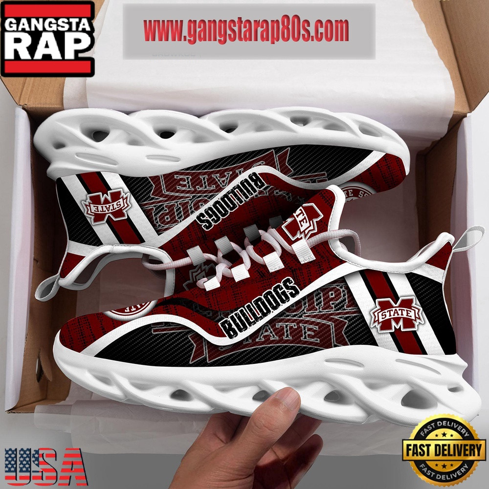 NCAA Mississippi State Bulldogs Air Max Shoes Air Cushion Sneakers