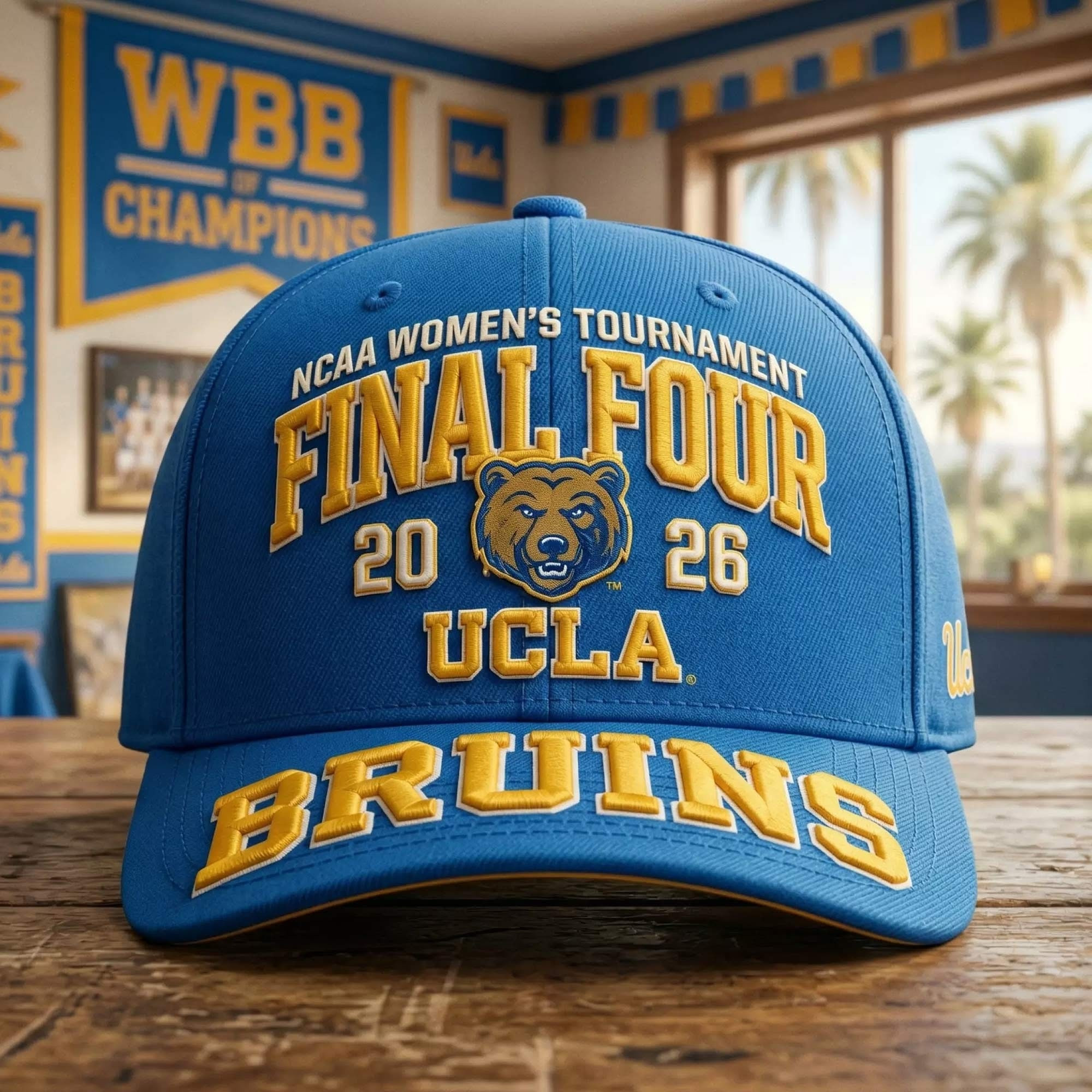 NCAA National Champions 2026 Hat UCLA National Champions Cap Gift For Him
