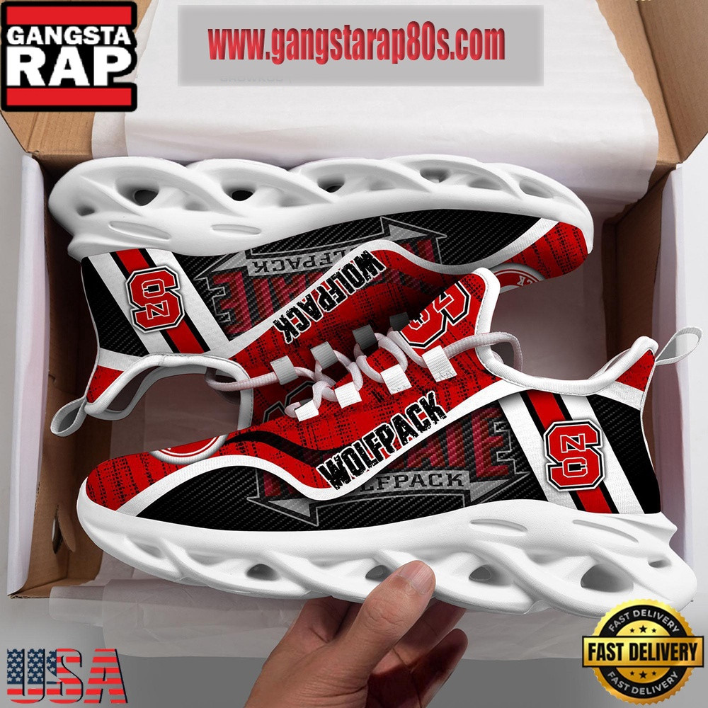 NCAA NC State Wolfpack Air Max Shoes Air Cushion Sneakers NCAA NC State Wolfpack Air Max Shoes Air Cushion Sneakers - Image 1