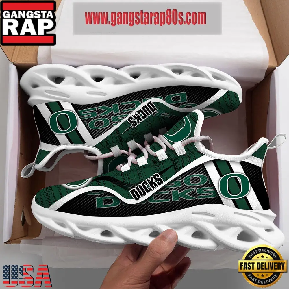 NCAA Oregon Ducks Air Max Shoes Air Cushion Sneakers