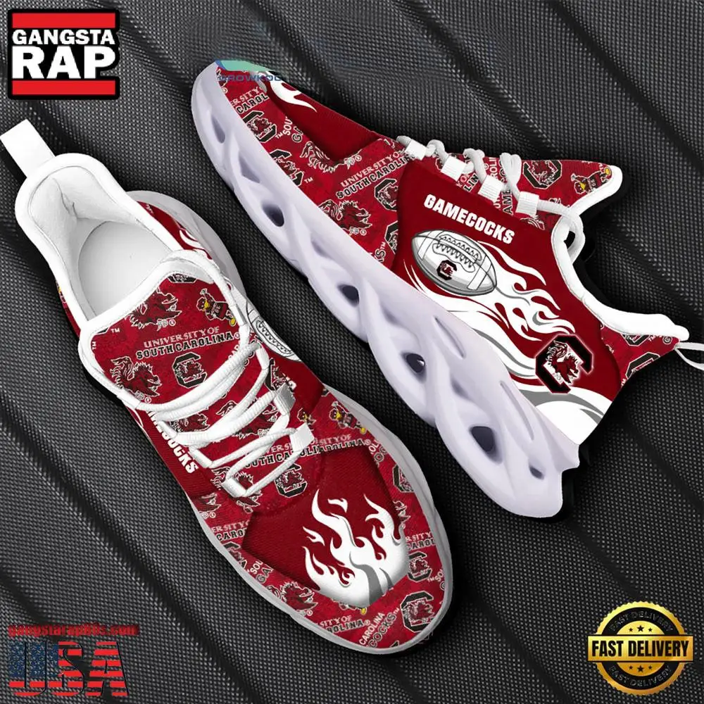 NCAA South Carolina Gamecocks Air Max Shoes Air Cushion Sneakers NCAA South Carolina Gamecocks Air Max Shoes Air Cushion Sneakers - Image 1