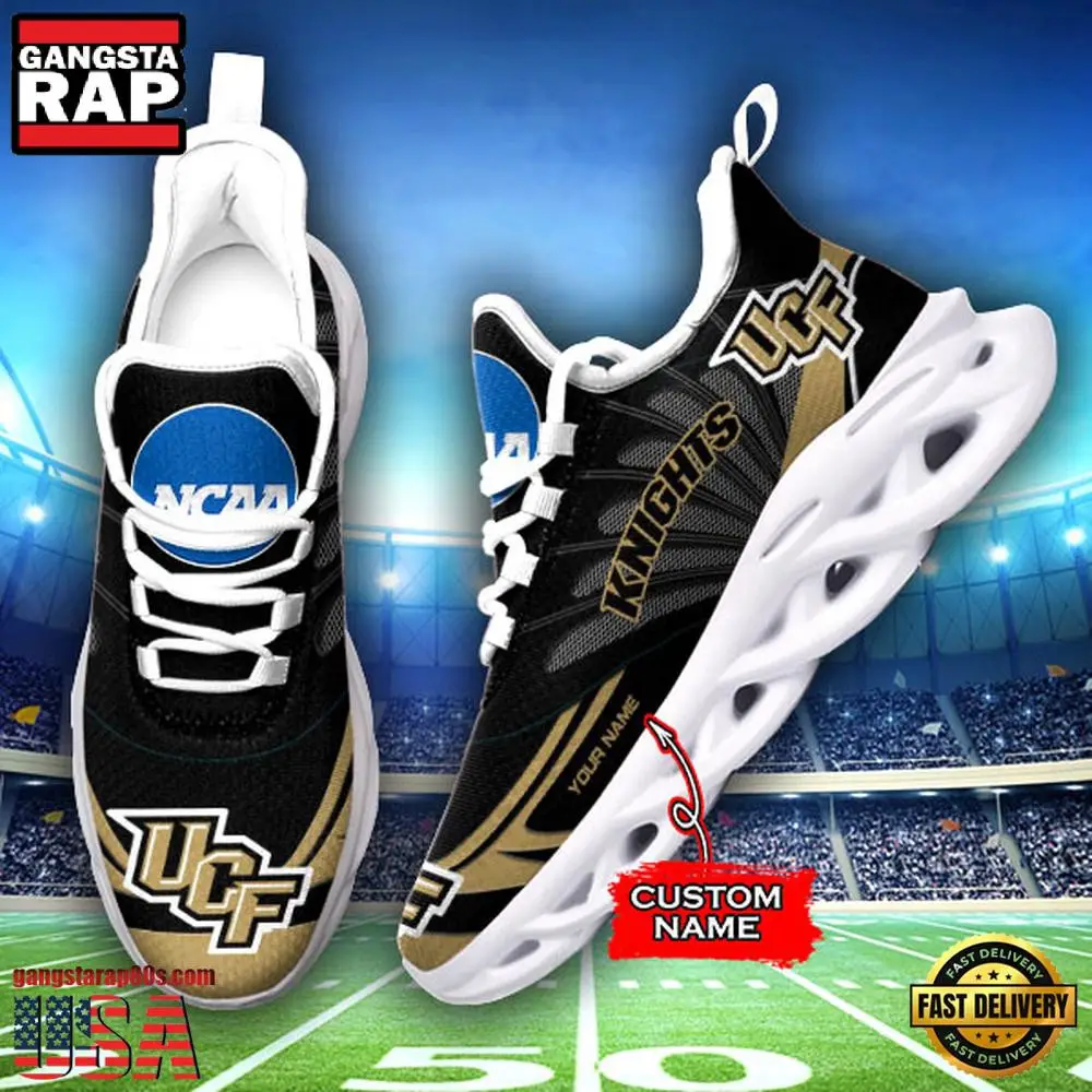 NCAA UCF Knights Custom Name Air Max Shoes Air Cushion Sneakerss