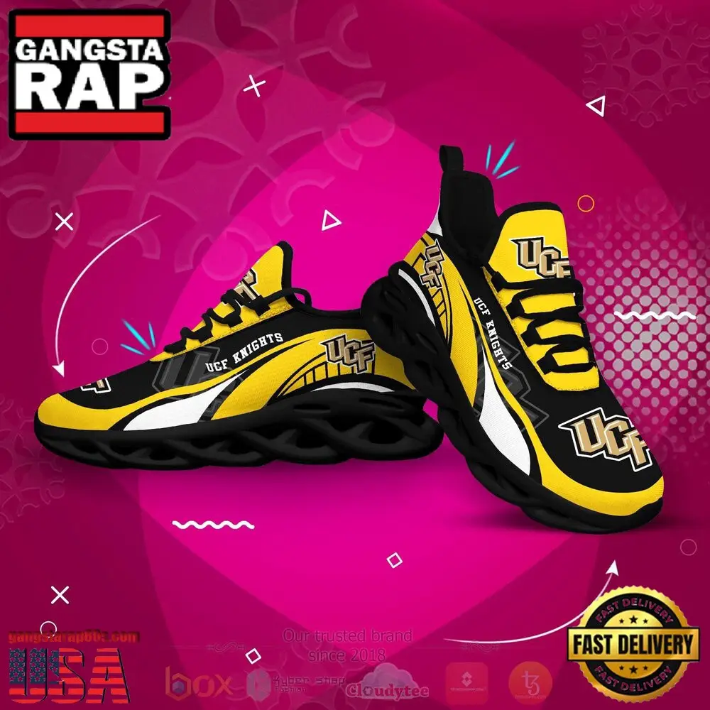 NCAA Ucf Knights Football Clunky Unique Air Max Shoes Air Cushion Sneakers NCAA Ucf Knights Football Clunky Unique Air Max Shoes Air Cushion Sneakers - Image 1
