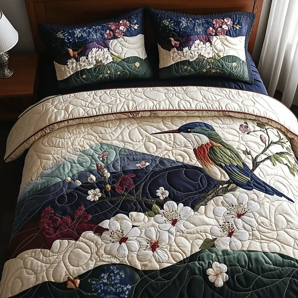 Nectar Beauty Quilted Bedding Set Special Home Gift Idea for Comfortable Living