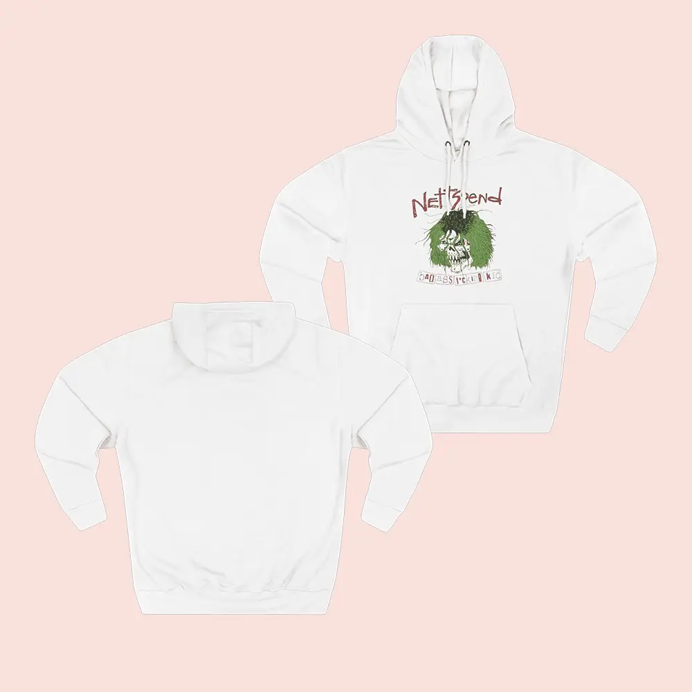 Nettspend Merch Badassfuckingkid Hoodie BAFK Nettspend Clothing Gifts For Rapper Fans