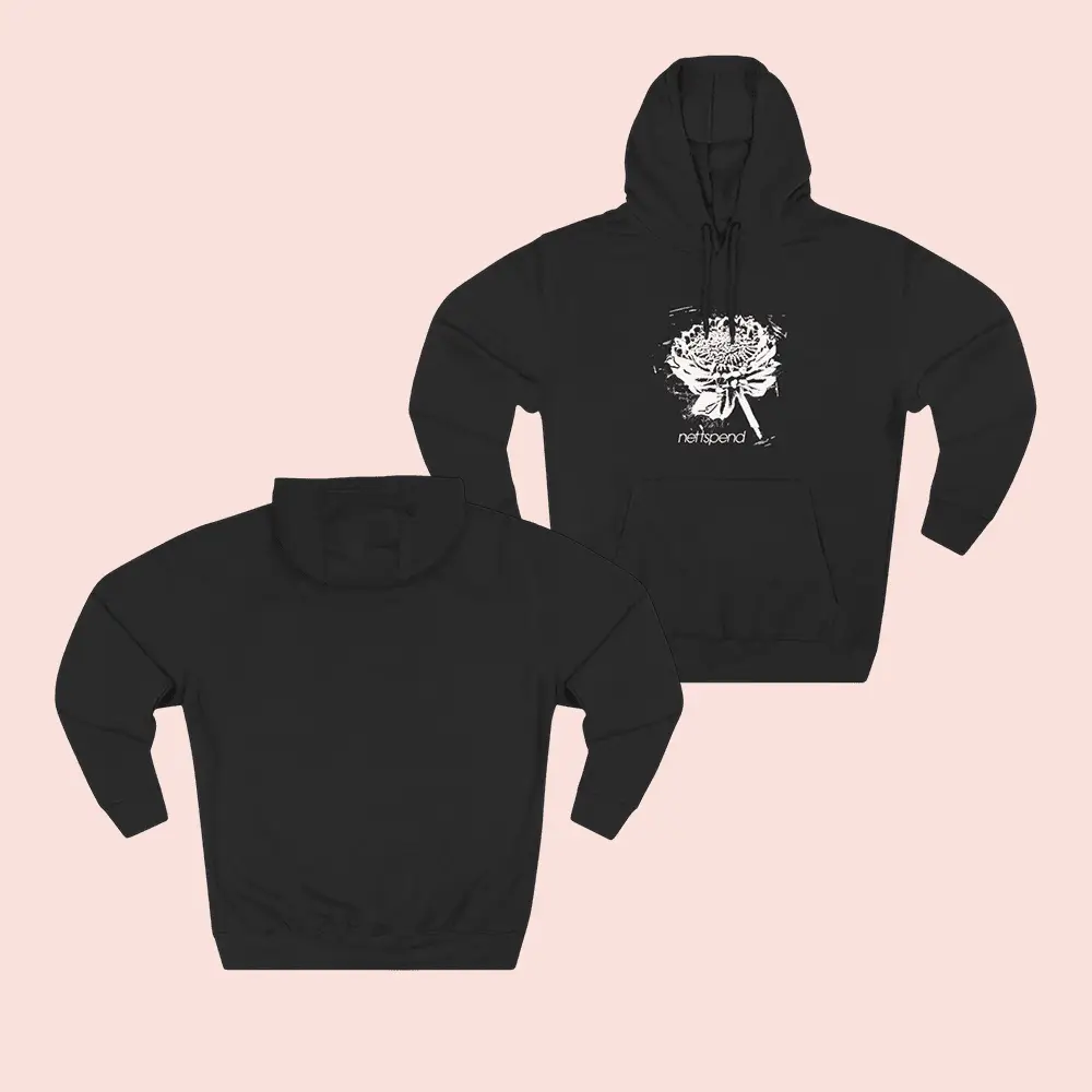 Nettspend Merch Flower Hoodie Nettspend BAFK Clothing Gift Ideas For Rap Lovers