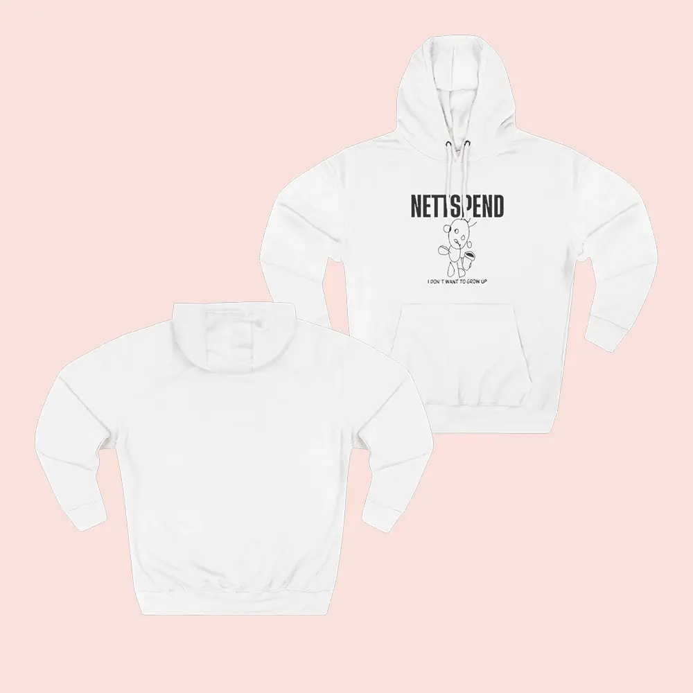Nettspend Merch I Don't Want To Grow Up Hoodie Rap Lovers Gifts For Brothers