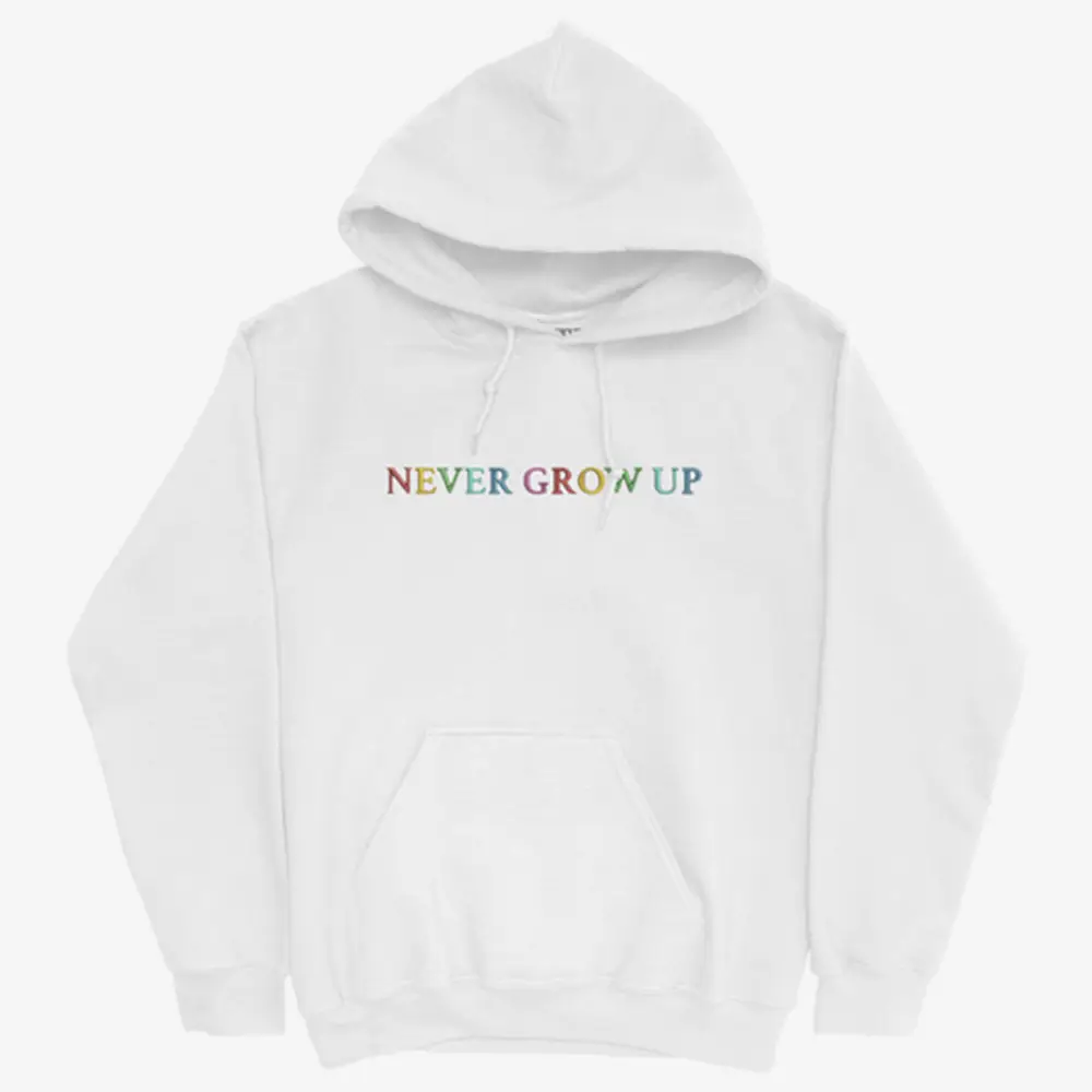 Never Grow Up Baylen Levine Hoodie Content Creater Youtuber Merch Baylen Levine Apparel