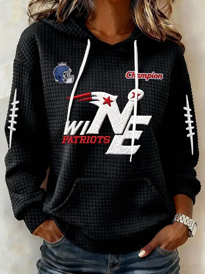 New England Champions Hoodie Patriots Super Bowl Clothing Great Gift For Women New England Champions Hoodie Patriots Super Bowl Clothing Great Gift For Women - Image 1