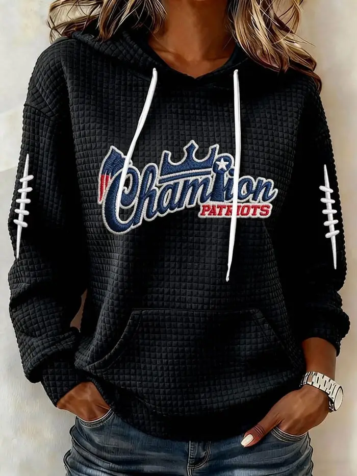 New England Champions Hoodie Super Bowl Apparel Great Gift For Football Fan