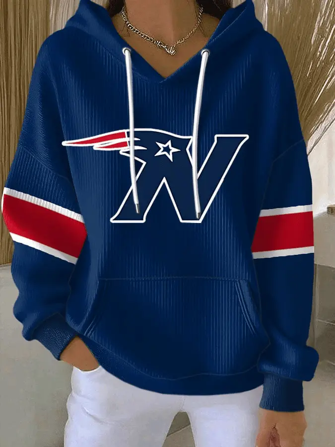 New England Football Merch NE Victory Hoodie Game Day Outfit for Mom