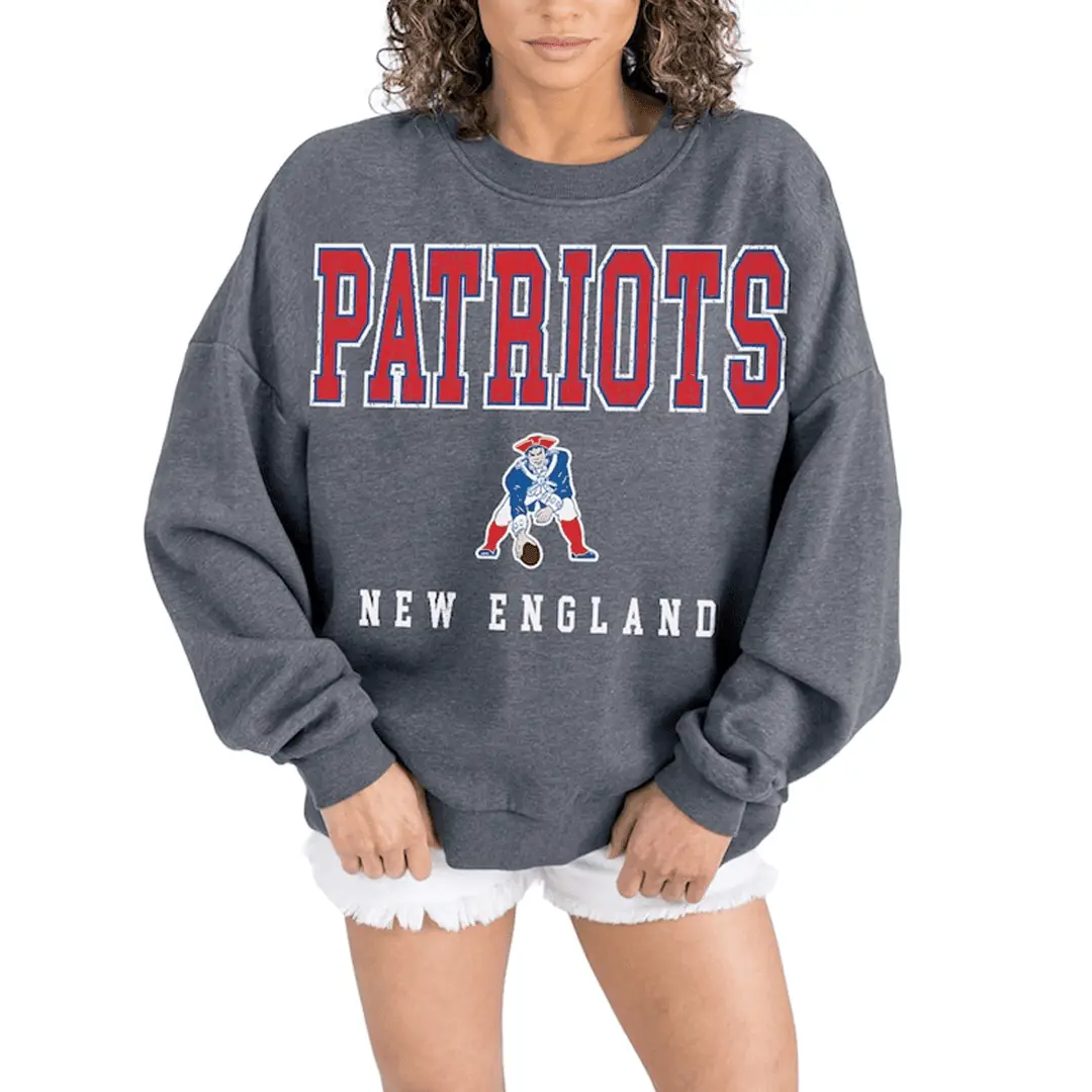 New England Football Sweatshirt NE Strong Sweatshirt Go Pats Gift for Mom