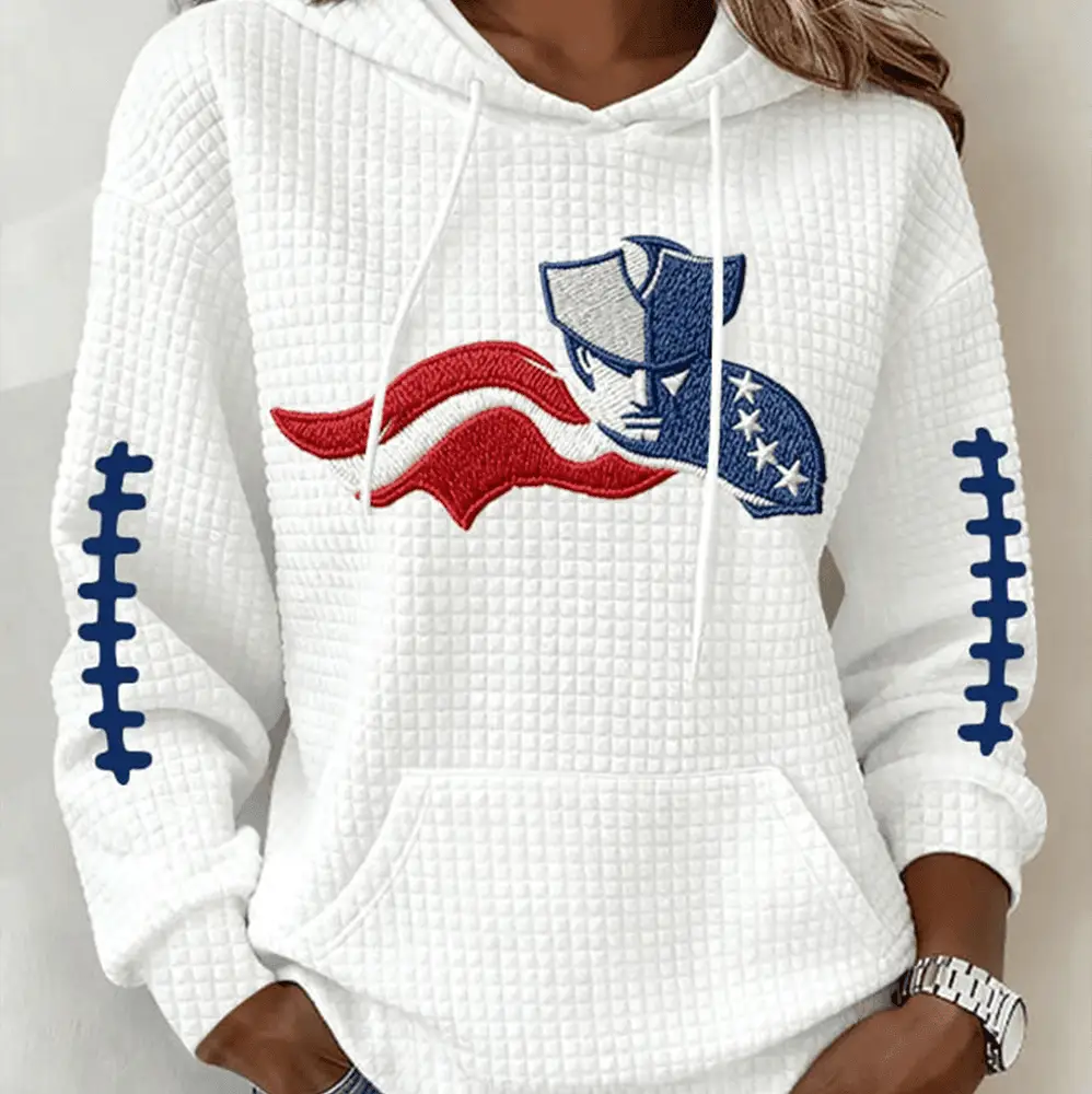 New England Patriots Football Hoodie New England Patriots Merch Football Apparel New England Patriots Football Hoodie New England Patriots Merch Football Apparel - Image 1