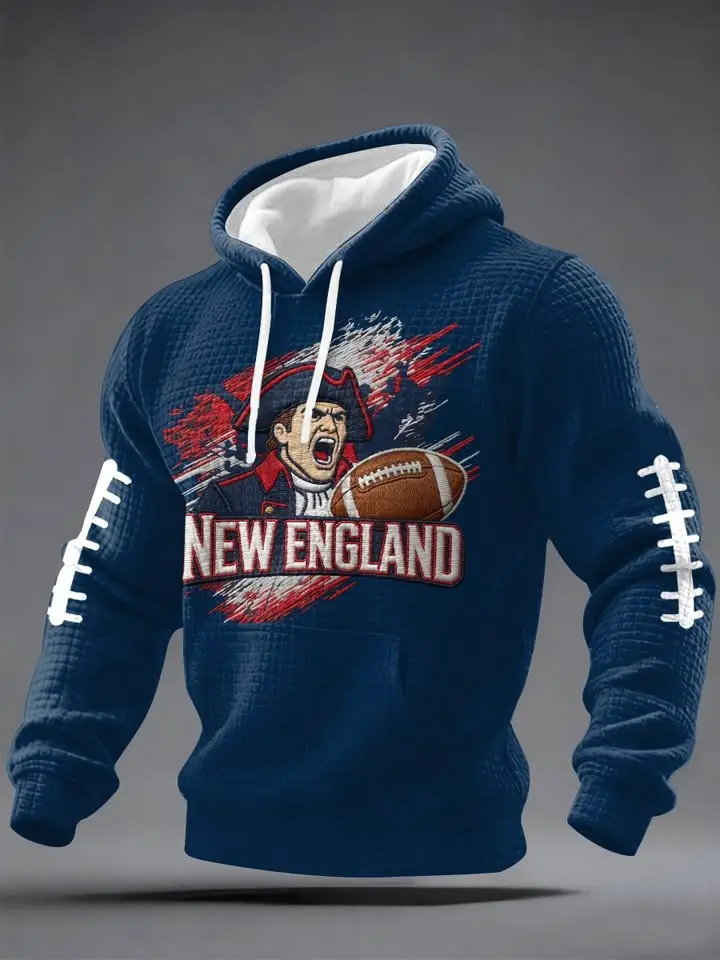 New England Patriots Hoodie Game Day Sports Apparel Football Gifts For Patriots Fans