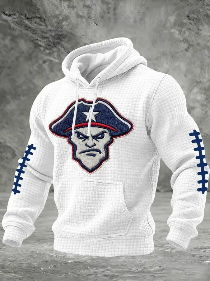 New England Patriots Hoodie Men's Football Fan Gear New England Patriots Gifts For Him