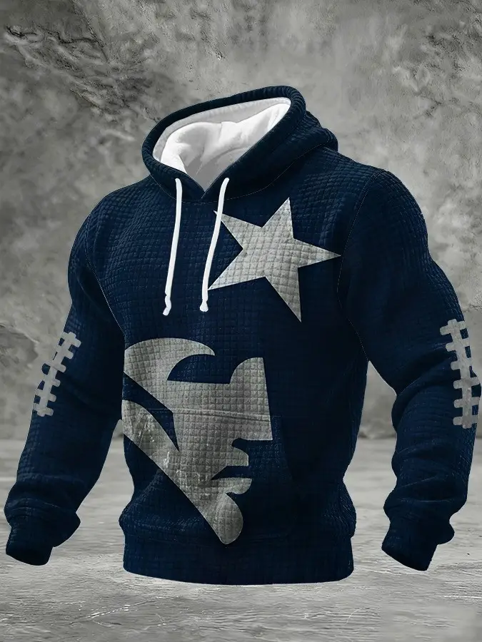 New England Patriots Hoodie Mens Football Game Day Clothes Patriots Fan Merch Gifts For Him