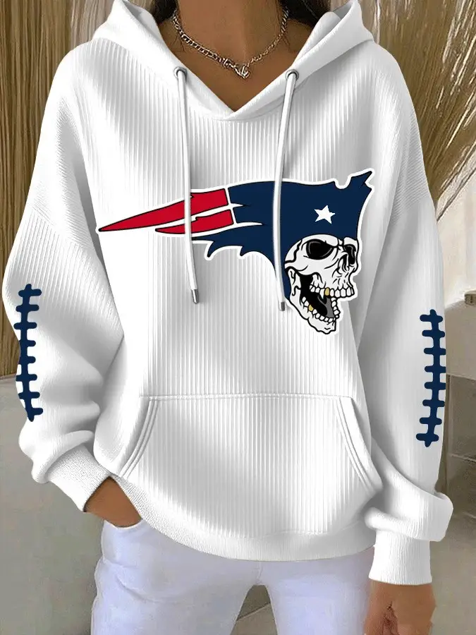 New England Patriots Hoodie Themed Game Day Apparel Patriots Merch Apparel Best Gifts