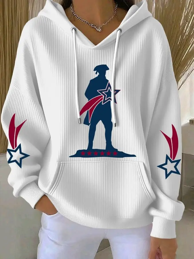 New England Patriots Hoodie Women?? Game Day Apparel Fan Merch Patriots Football Gifts