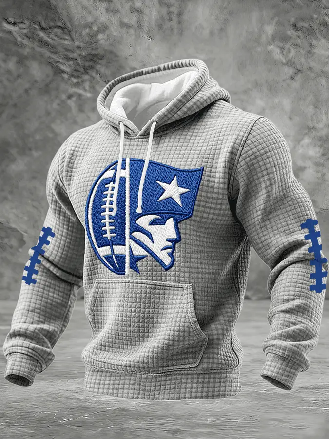 New England Patriots Merch Hoodie Football Game Day Hooded Sweatshirt New England Patriots Gifts