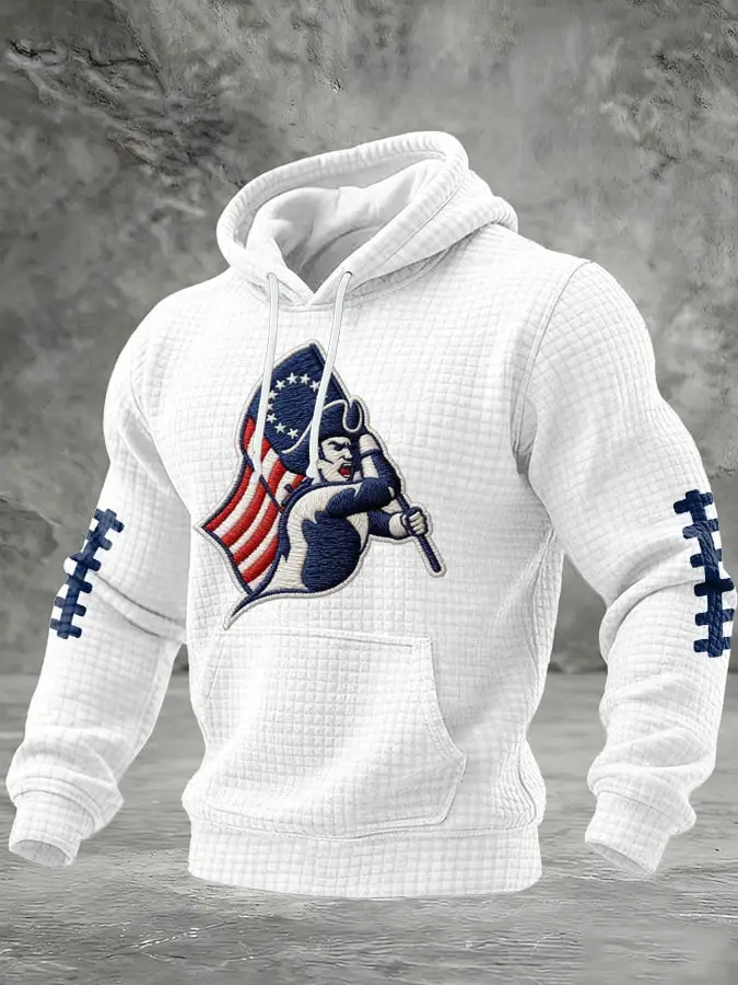 New England Patriots Merch Pat Patriots Football Hoodie Game Day Clothing Gift Ideas For Him
