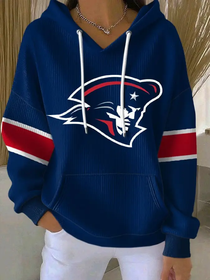 New England Patriots Merch Pat Patriots Hoodie Football Game Day Apparel Gifts For Girlfriend New England Patriots Merch Pat Patriots Hoodie Football Game Day Apparel Gifts For Girlfriend - Image 1