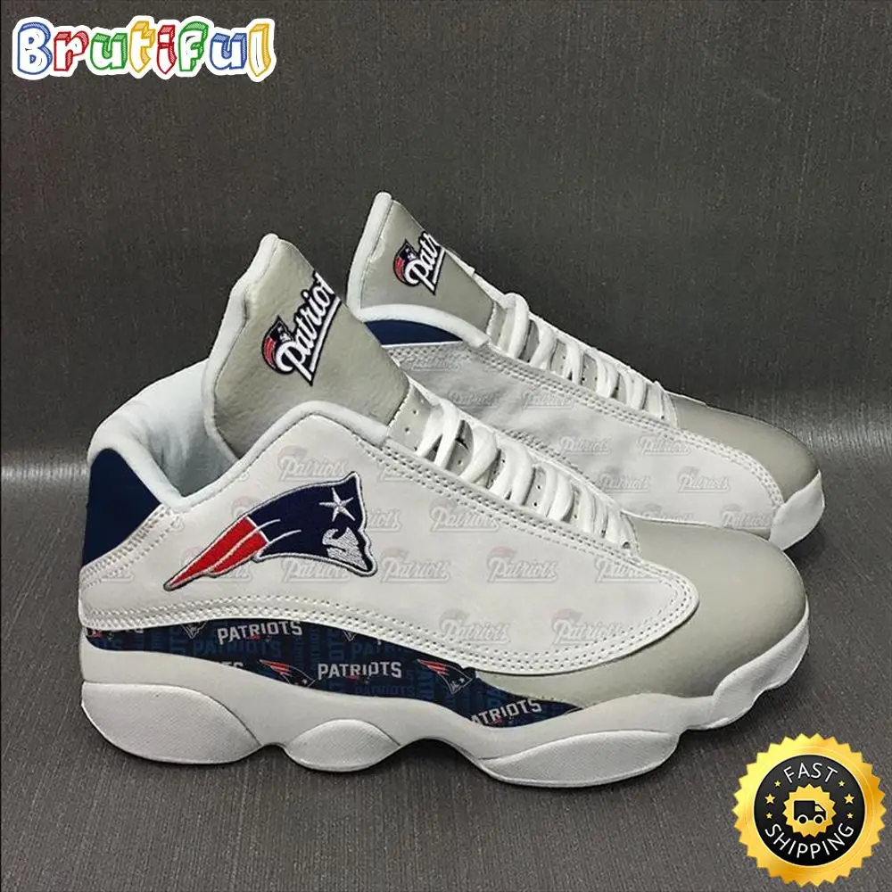 New England Patriots Nfl Ver 7 Air Jordan 13 Sneaker