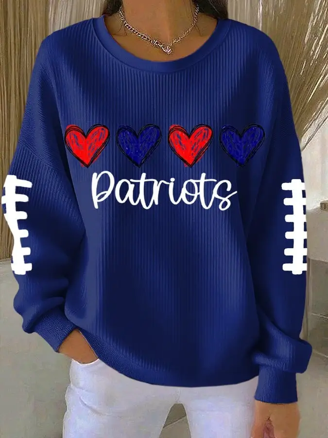 New England Patriots Sweatshirt Game Day Clothing New England Patriots Gifts For Women