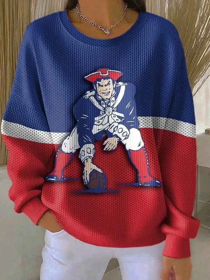 New England Patriots Sweatshirt Unique Game Day Merch Apparel Best Patriots Fan Gift Ideas