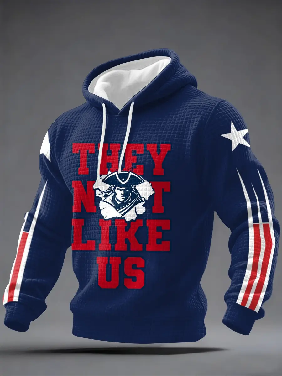 New England Patriots They Not Like Us Hoodie Men's NE Patriots Merch Fan Gear Apparel