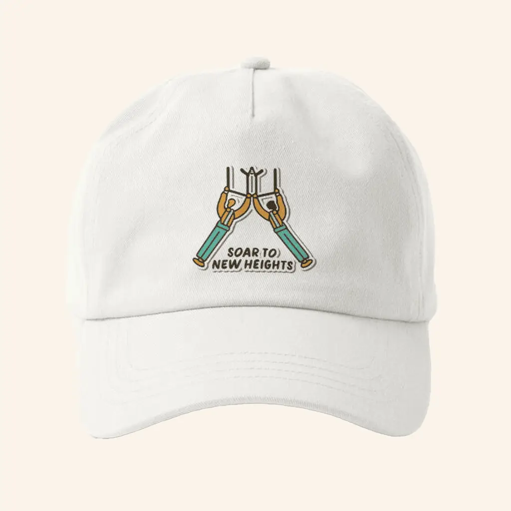 New Heights Merch Soar To New Heights Hat Trapeze Artists Line Art Hat Friends Gifts -WearandDecor