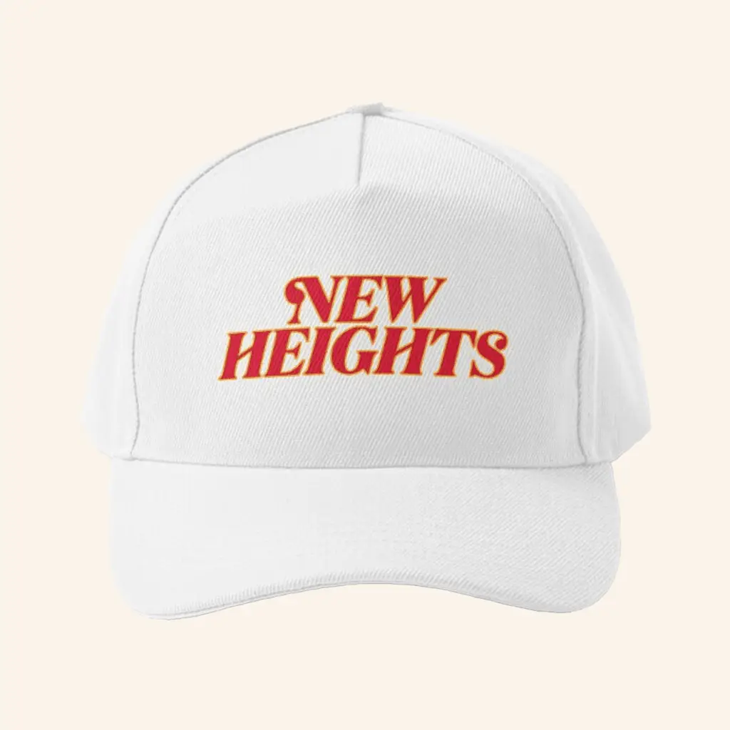 New Heights Merch White Hat Best Gifts For Husband -WearandDecor