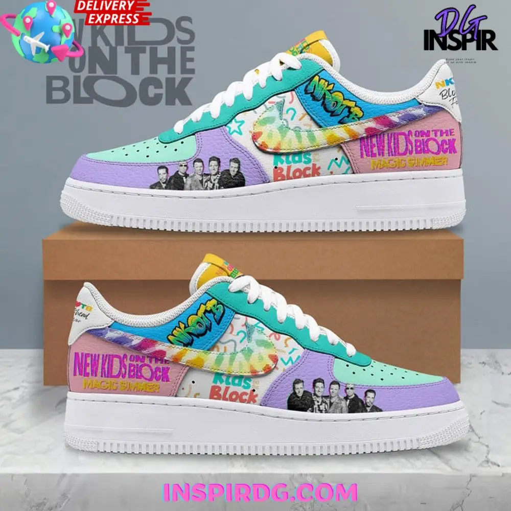 New Kids On The Block Magic Summer Air Force 1 Sneaker