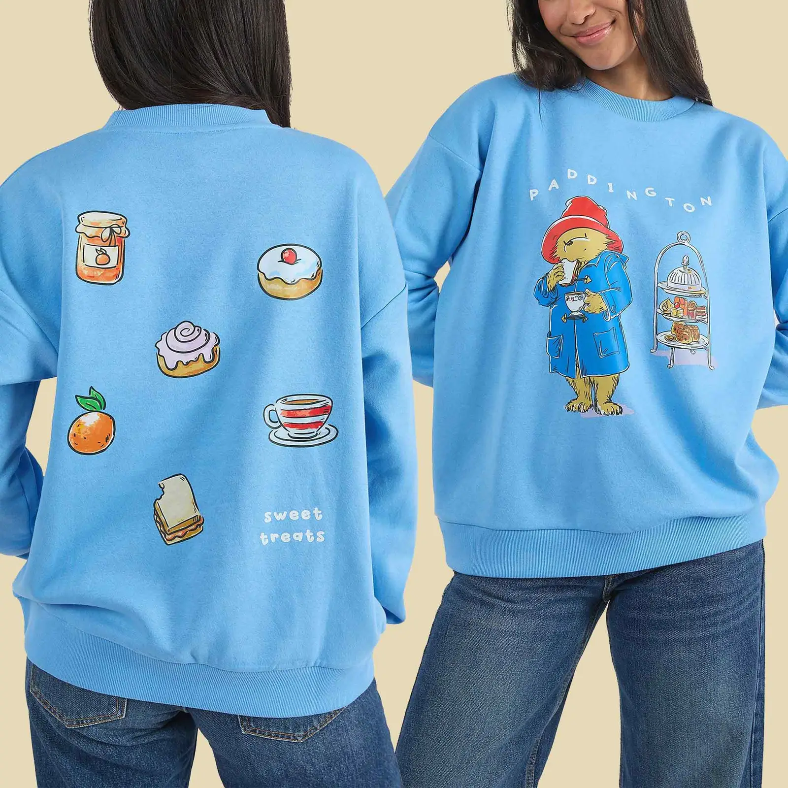 New Look Paddington Sweatshirt Paddington Bear Graphic Pullover Mothers Day Gift